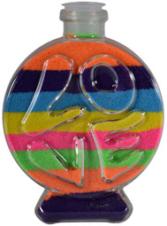 Love Shaped Sand Art Bottle