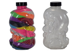 Sand Art Dolphin Plastic Bottle