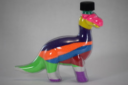 Dinosaur Plastic Craft Bottle