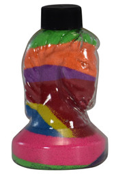 Horse Head Sand Art Bottle Perfect For Rodeos And Farms