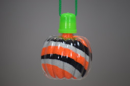 Sand Art Pumpkin Necklace