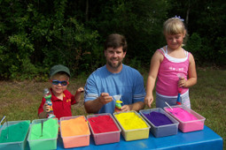 Sand Art Festival Booth
