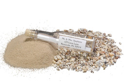 Glass Message in the Bottle