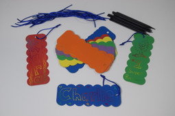 Scratch Art Colorful Bookmark