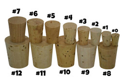 Small cork for sand art bottles