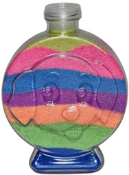 Dog Sand Art Bottle
