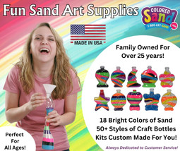 Fun sand art kit