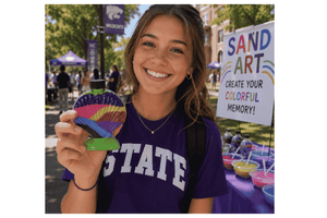 College Students Still Love to Have Fun: Sand Art is the Perfect Campus Activity