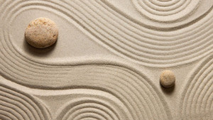 Colored Sand Zen Garden