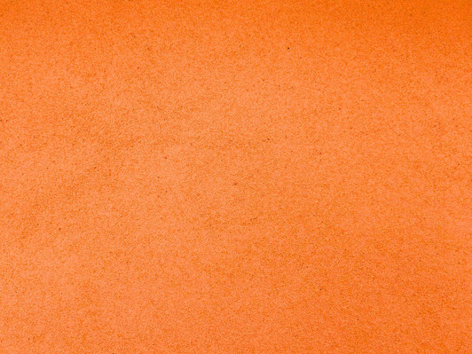 Orange bright colored art sand