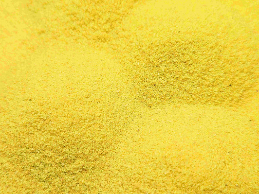 Yellow colored sand