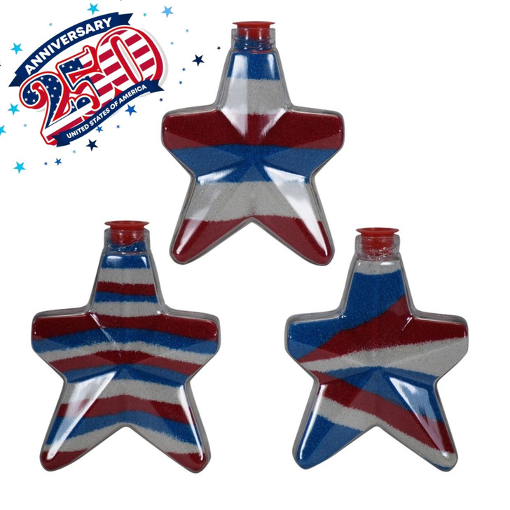 Celebrate America's 250th with sand art