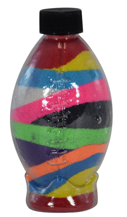 Sand Art Football Bottle Medium