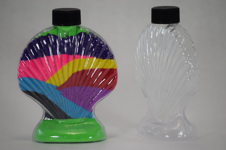 Sand Art Bottle Necklaces Mifoci 100 Pcs Shell Sand Art Kits For Kids ...