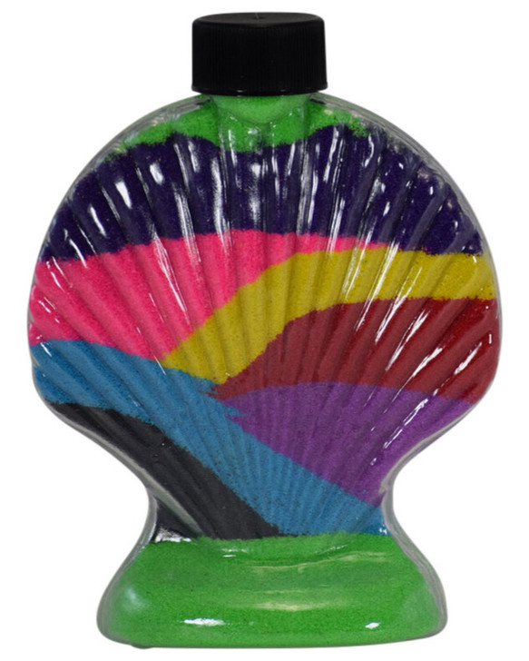 Medium Shell Sand Art Bottle Medium Shell Sand Art Bottle
