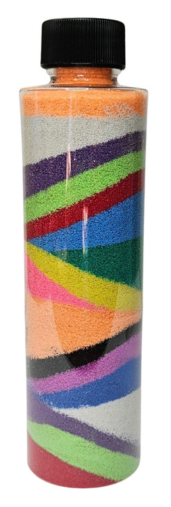 Bullet 6 ounce sand art bottle