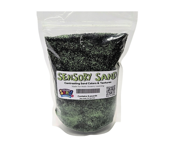 Mutli sensory sand lime and black