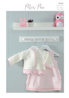 Peter Pan Knitting Pattern - Kids Jacket - sizes 36-56cm (P1327)