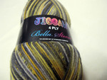 Bella Storia Jigsaw Sock Yarn - Tiger (S002)