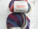 KATIA YARNS 50 GRAMS FABULA,NO 92 VARIEGATED MIX
