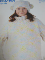 PETER PAN LEAFLET,NO P1172, SIZE 56-76 CM,FOR CUPCAKE YARN