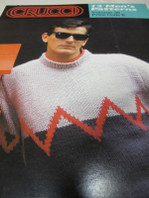 CRUCCI PATTERN BOOK,MENS ZONE,VOLUME 39,VINTAGE,12 DES