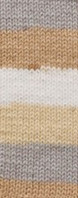 Panda Acrocraft Stripe Yarn - Neutral Stripe (1026)