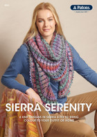 Patons Knitting Pattern - Sierra Serenity (8032)