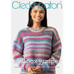 1Cleckheaton Knitting Pattern - Equinox Jumper (1022)022