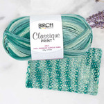Birch Classique Yarn Print - GREEN OASIS (25)