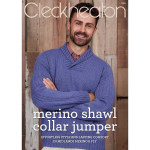 Merino Shawl Collar Jumper - Cleckheaton Knitting Pattern (1032)