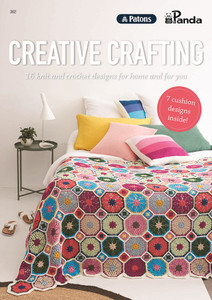 Creative Family & Home - Patons Panda Knitting Pattern (362) cover