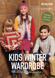 Kids Winter Wardrobe - Heirloom Cleckheaton Knitting Pattern (367)