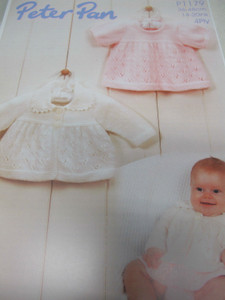 PETER PAN LEAFLET,NO P 1179, SIZE 36-48 CM,FOR 4PLY YARN