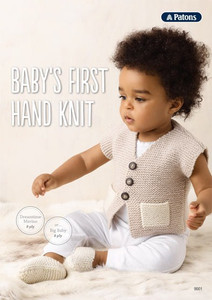 PATONS BABY'S FIRST HANDKNITS NO 9001,FOR 8PLY BIG BABY,AND DREAMTIME 8PLY