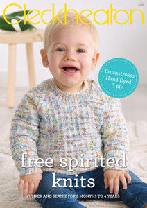 Cleckheaton Knitting Pattern - Free Spirited Knits (1016)