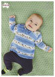 Heirloom Knitting Pattern - 8 ply Dazzle Star (494)