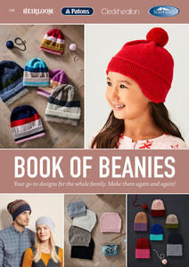 Heirloom Patons Cleckheaton Shepherd Knitting Pattern - Book Of Beanies (114)