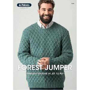 Patons Knitting Pattern - Forest Jumper (9008)