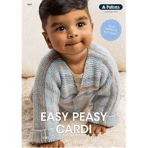 Patons Knitting Pattern - Easy Peasy Cardi (9007)