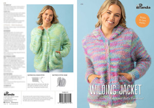 Wilding Jacket - Panda Knitting Pattern (819)