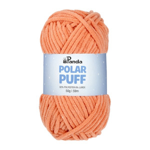 Panda Polar Puff Yarn - Orange (6106)