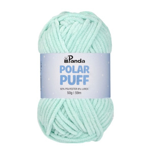 Panda Polar Puff Yarn - Mint (6111)