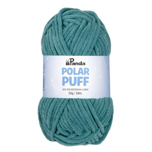 Panda Polar Puff Yarn - Teal (6108)
