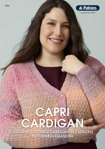 Patons Knitting Pattern - Capri Cardigan (0066)
