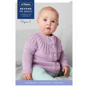 Beyond the Basics: Project 3 (Knit) - Patons Knitting Pattern (4003)