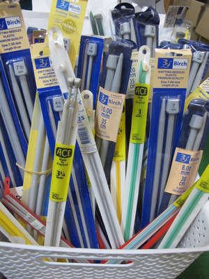 Knitting Needles - 2.75 mm to 8mm