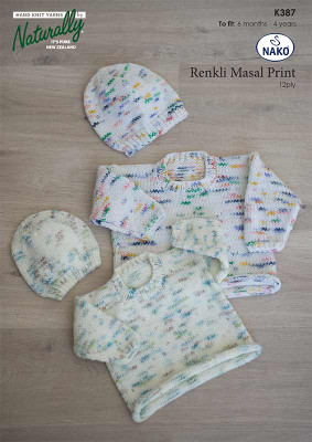 Renkli Masal Knitting Leaflet - K387