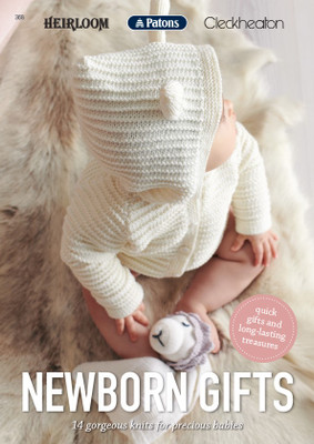 Newborn Gifts - Patons Heirloom Cleckheaton Knitting Pattern (368)