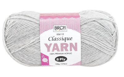 Birch Classique Yarn - Silver (08)